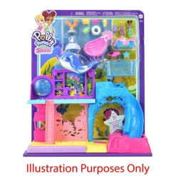 Kids' Polly Pocket Aquarium Playset Doll Set
