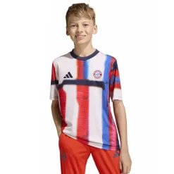 Kids adidas Bayern Munich Pre-Match 2025 2026 Shirt