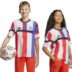 Kids adidas Bayern Munich Pre-Match 2025 2026 Shirt