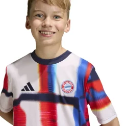 Kids adidas Bayern Munich Pre-Match 2025 2026 Shirt