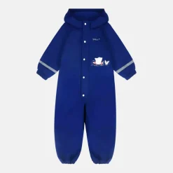 Kids' Animal Print Waterproof Long Sleeve Rain Anorak