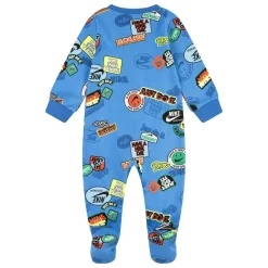 Kids' AOP Footed Coverall Onesie