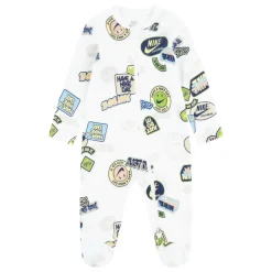 Kids' AOP Footed Coverall Onesie