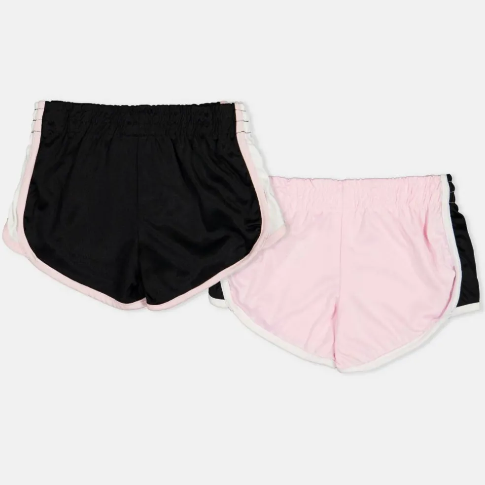 Kids' Black Jersey Jogger Shorts