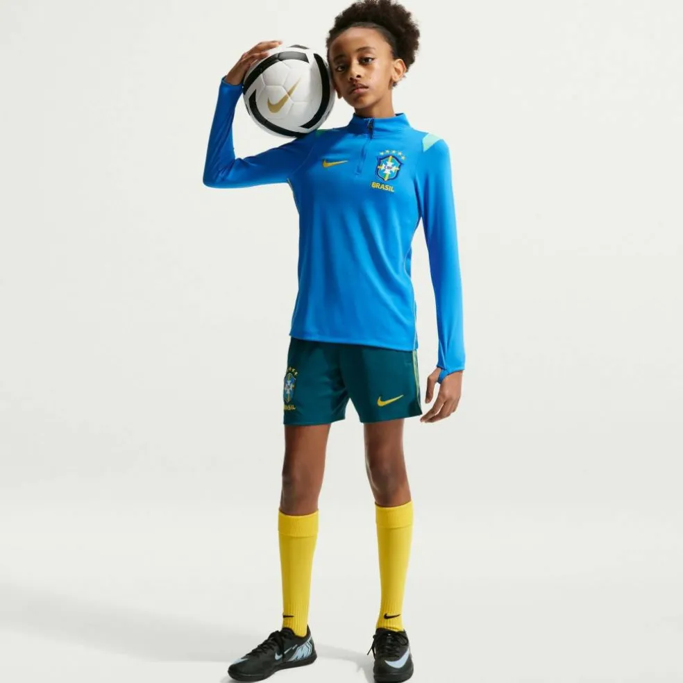 Kids' Brazil International Licensed Drill Top