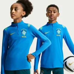 Kids' Brazil International Licensed Drill Top