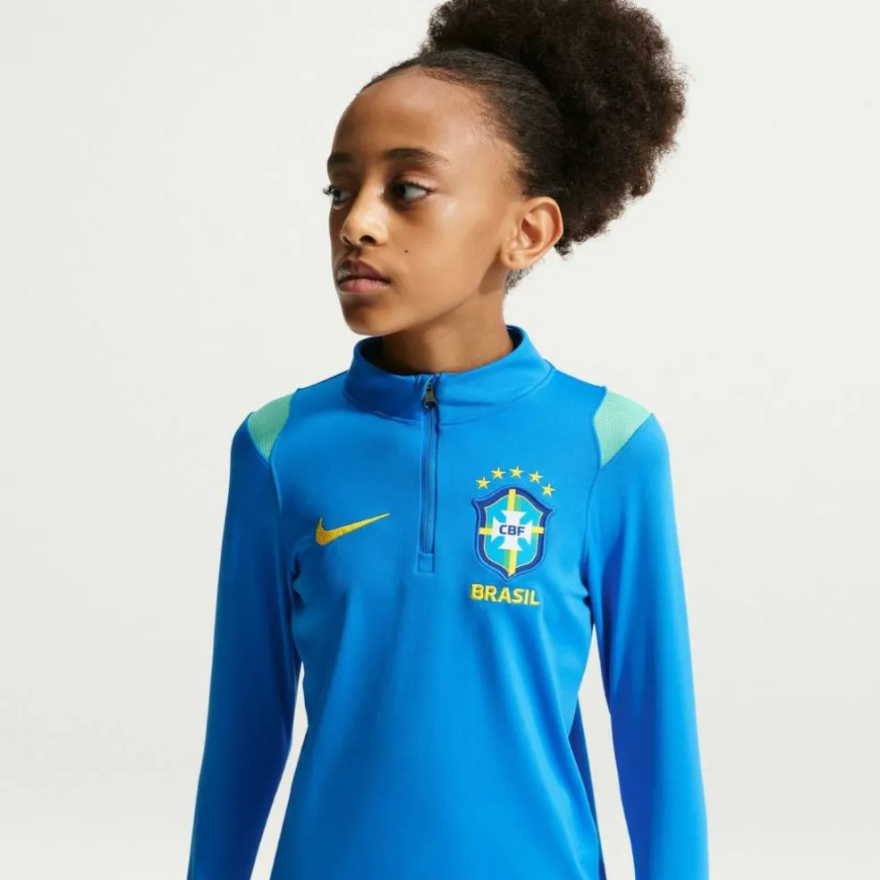 Kids' Brazil International Licensed Drill Top