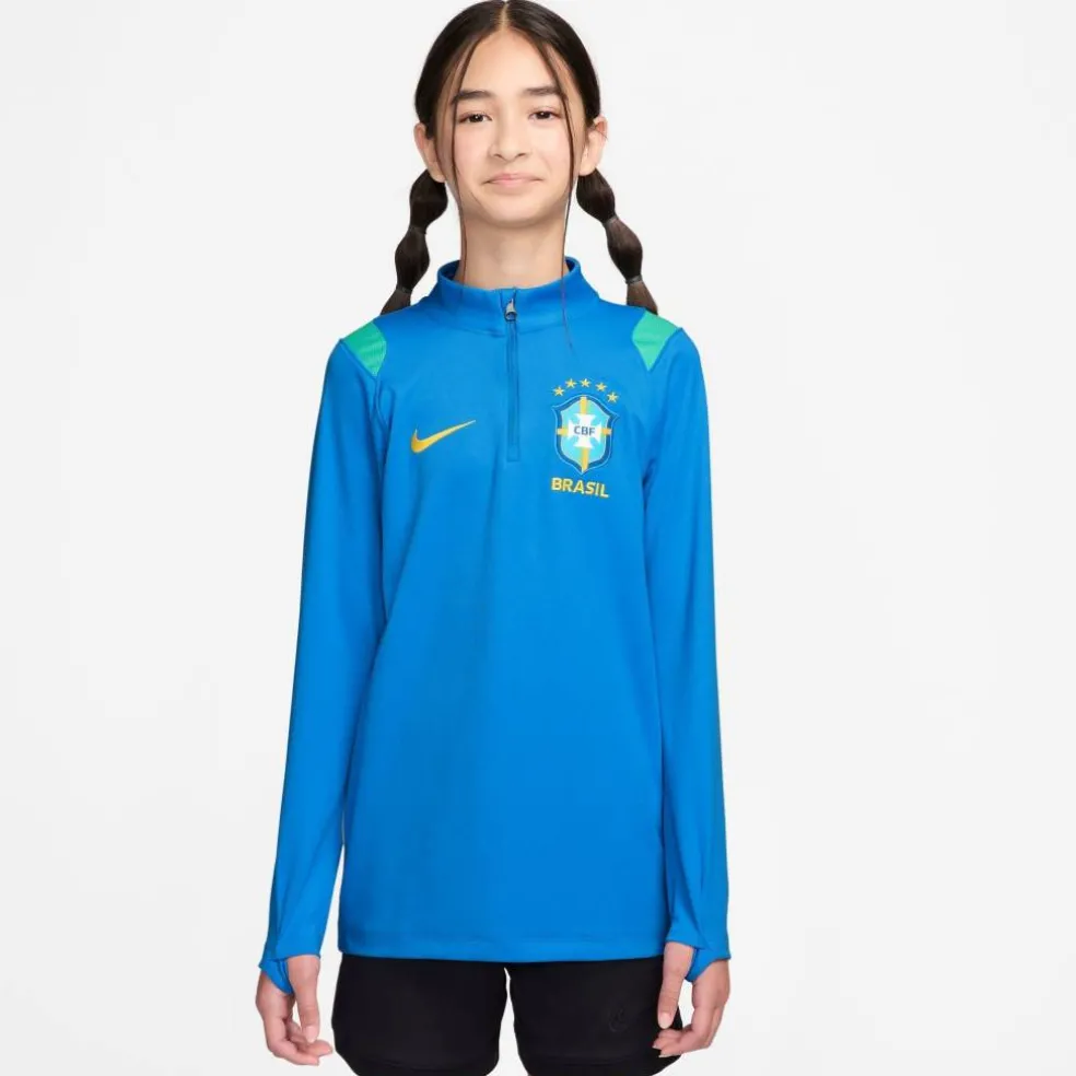 Kids' Brazil International Licensed Drill Top
