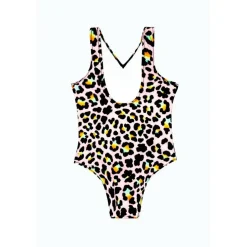 Kids' Disco Leopard One Piece Swimsuit