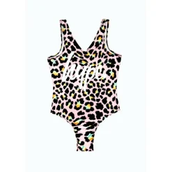 Kids' Disco Leopard One Piece Swimsuit