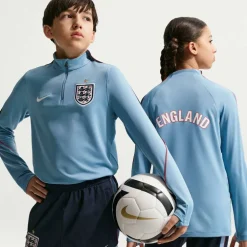 Kids' England International Licensed Drill Top