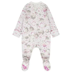 Kids' Flow-Ral All Over Print Footed Coverall Onesie
