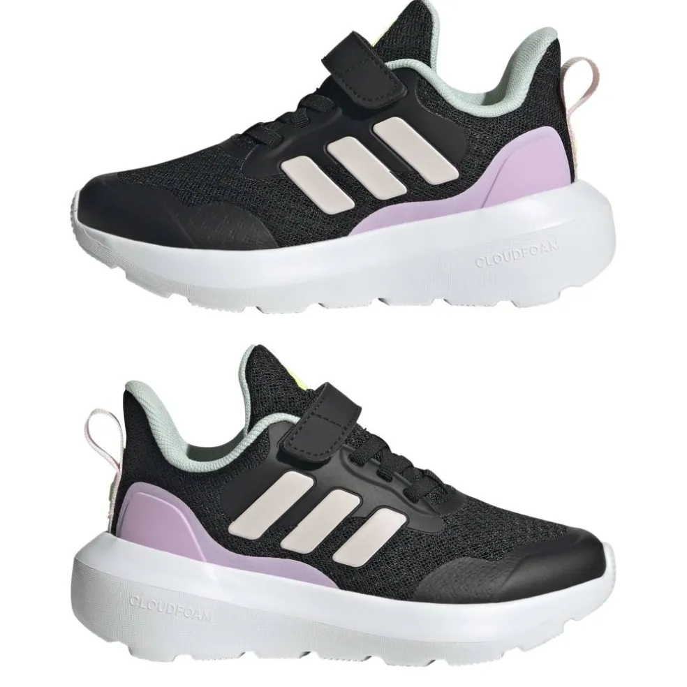 Kids' Fortarun Breathable Mesh Hook-and-Loop Runners
