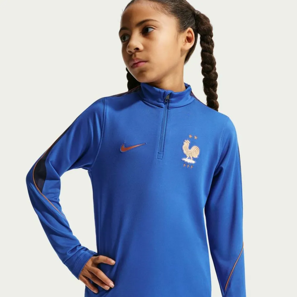 Kids' France International Licensed Drill Top