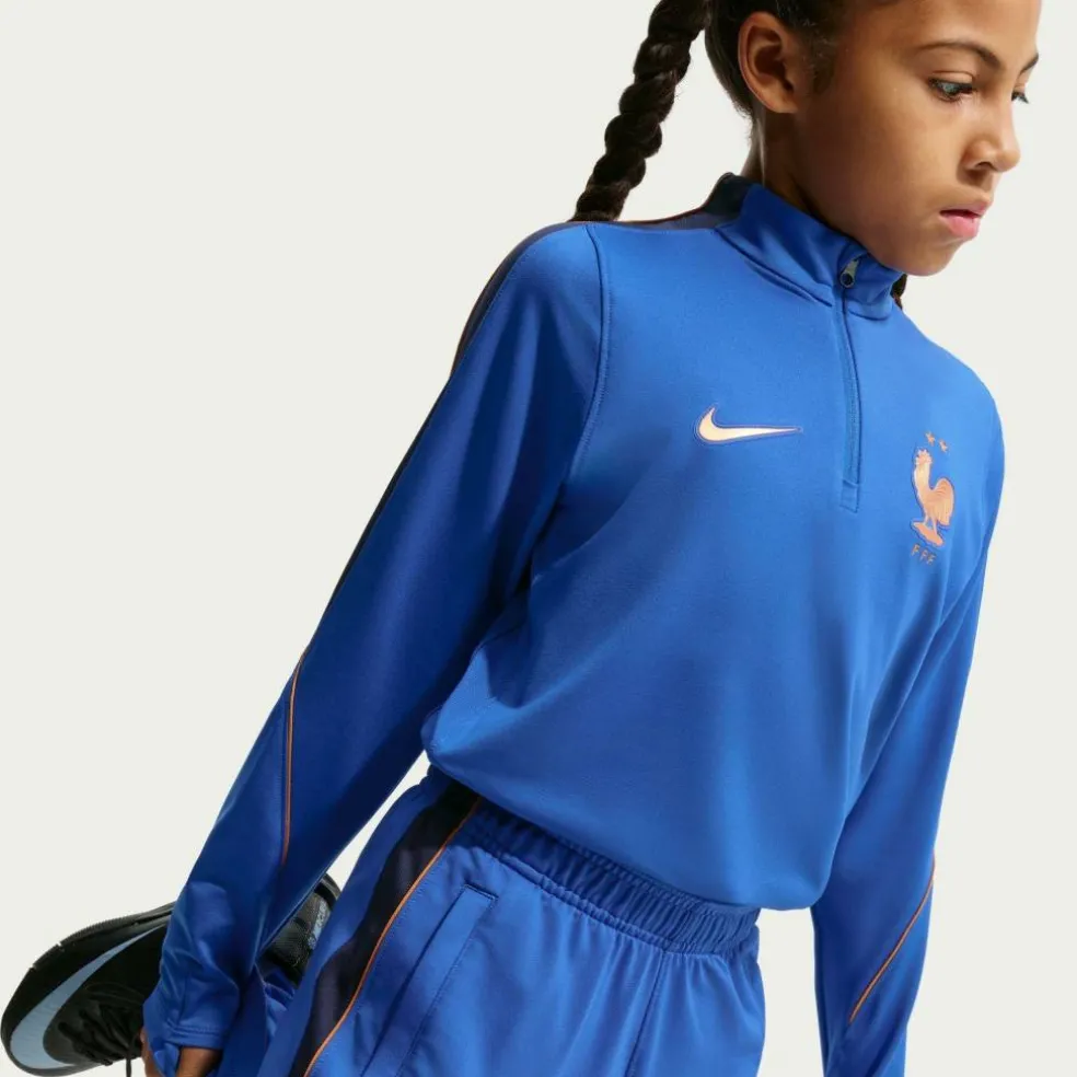 Kids' France International Licensed Drill Top