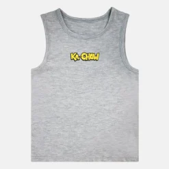 Kids Graphic Crew Neck 3 Pack Vests