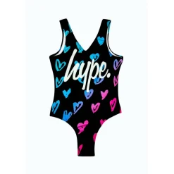 Kids' Heart One Piece Swimsuit