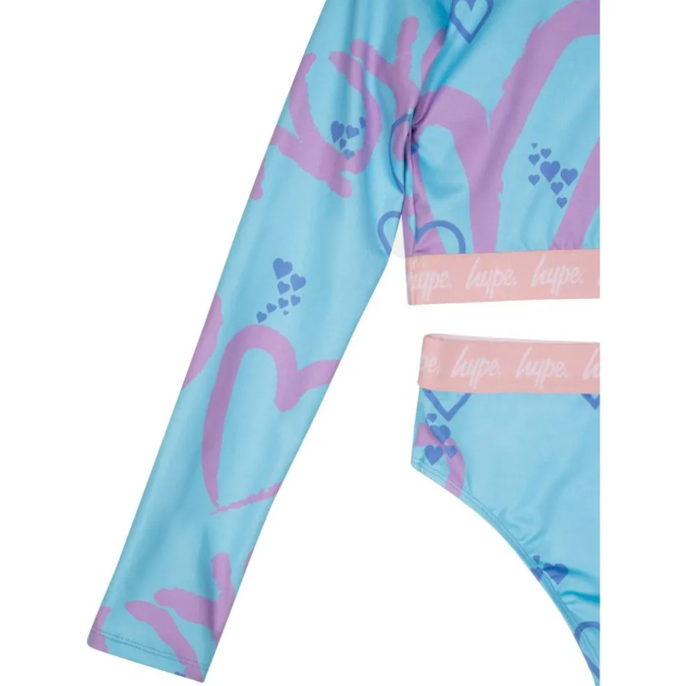 Kids' Heart One Piece Swimsuit