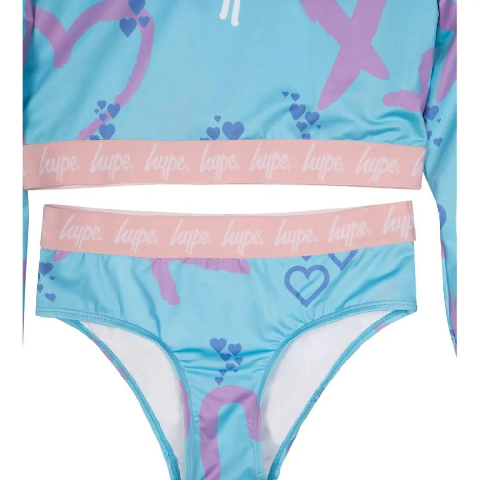 Kids' Heart One Piece Swimsuit