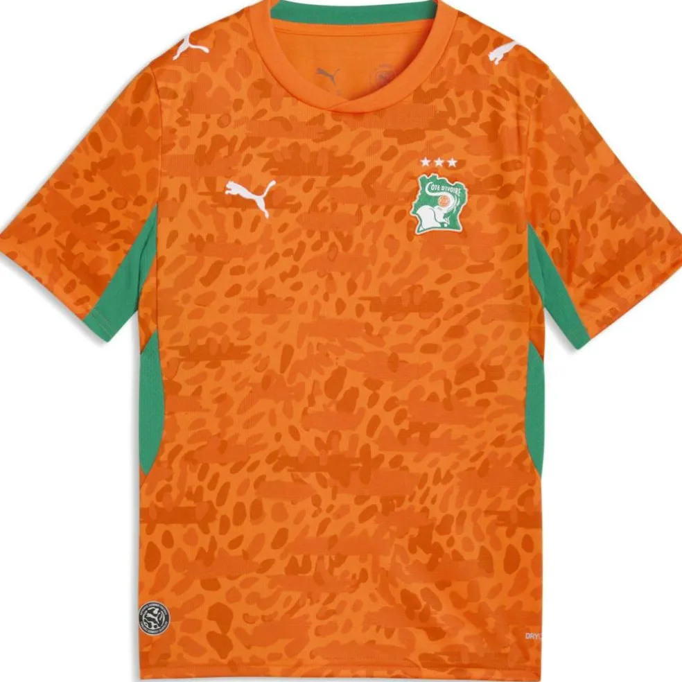 Kids Ivory Coast Home Shirt World Cup 2026