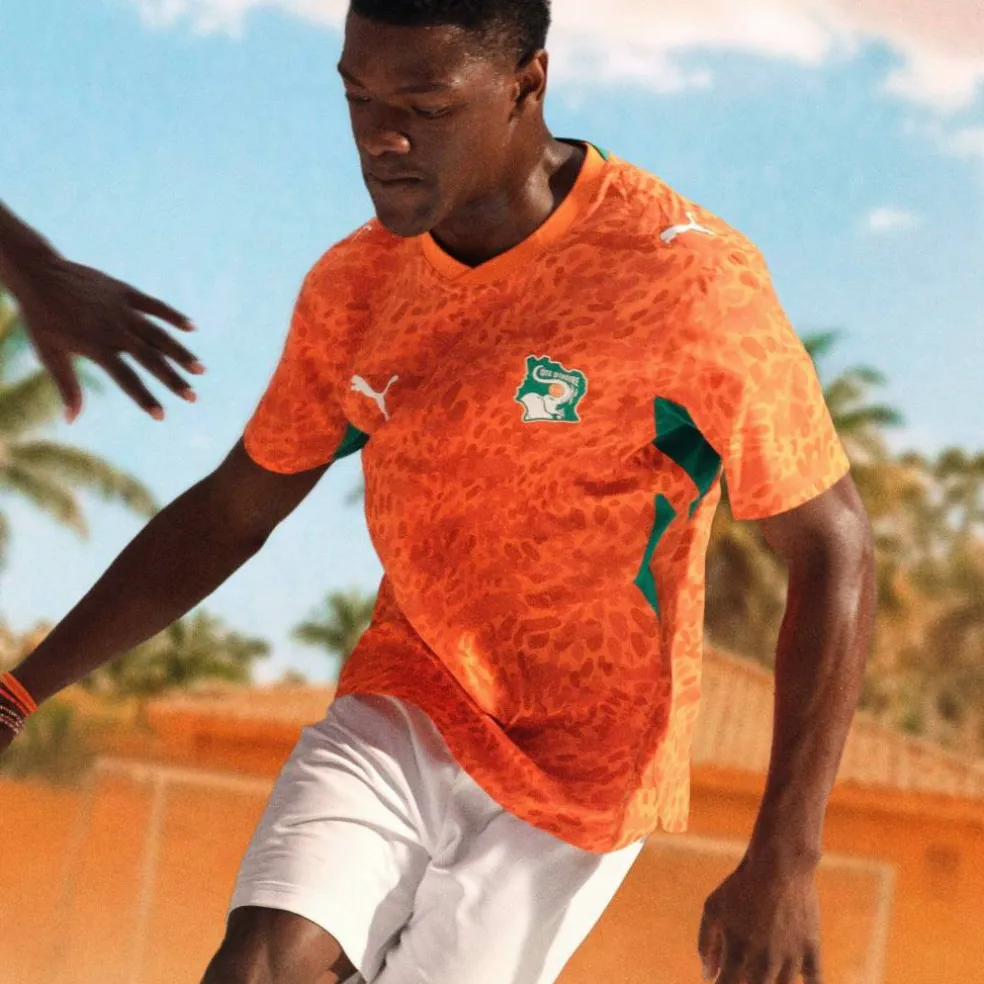 Kids Ivory Coast Home Shirt World Cup 2026