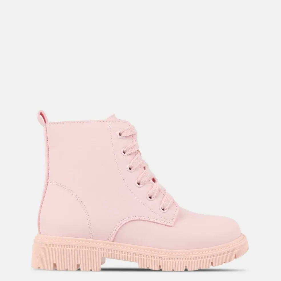 Kids' Lace-Up Hiker Rugged Boots