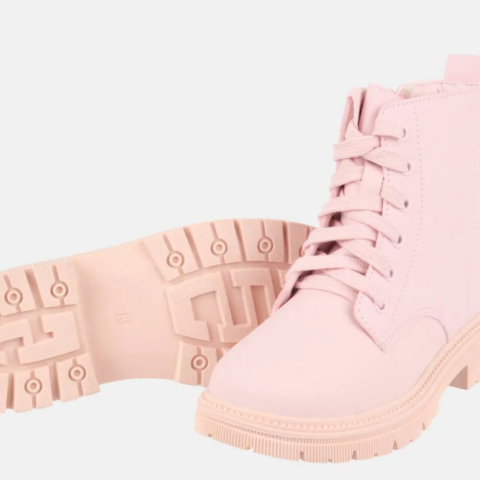 Kids' Lace-Up Hiker Rugged Boots