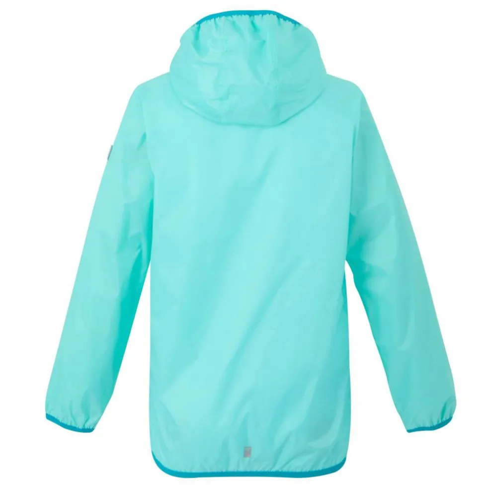 Kids Lever II Packable Reflective Long Sleeve Waterproof Jacket