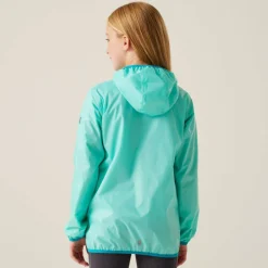 Kids Lever II Packable Reflective Long Sleeve Waterproof Jacket