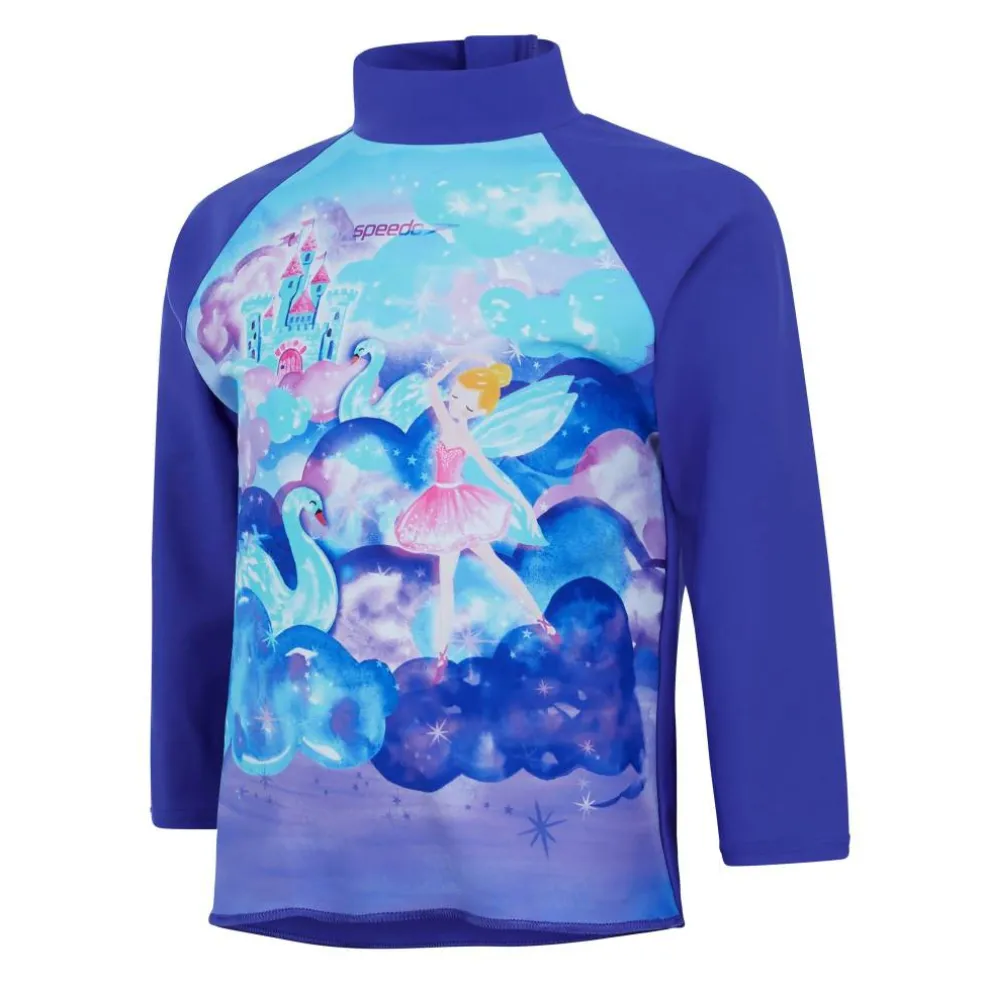 Kids' Long-Sleeve Performance Gym Top