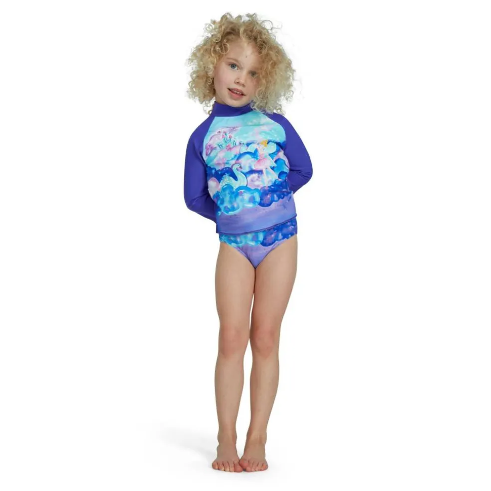 Kids' Long-Sleeve Performance Gym Top