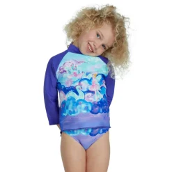 Kids' Long-Sleeve Performance Gym Top