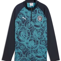 Kids Manchester City Licensed Drill Top 2025 2026