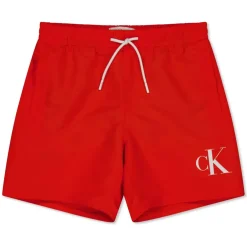 Kids' Medium Drawstring Swim Shorts