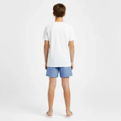 Kids' Medium Drawstring Swim Shorts