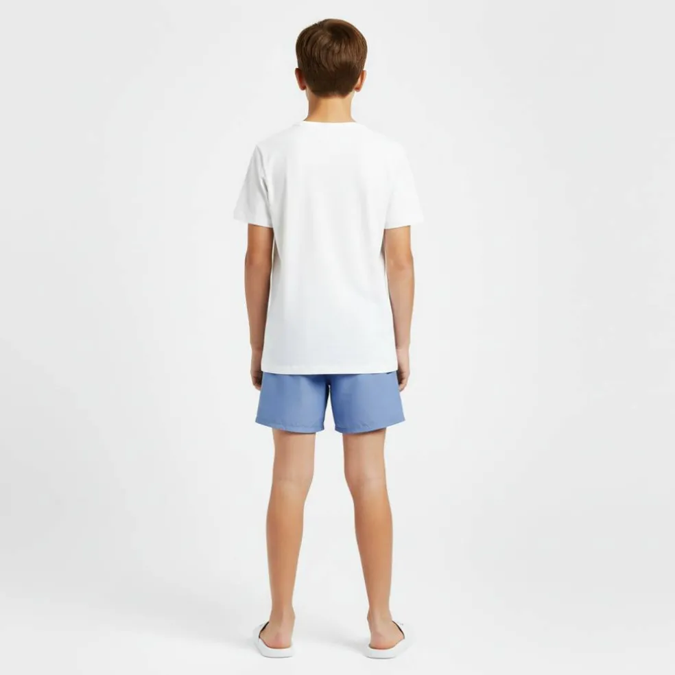 Kids' Medium Drawstring Swim Shorts