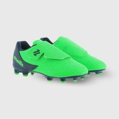 Kids' Meteor2 Velcro Firm Ground Football Boots