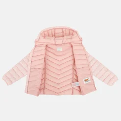Kids' Micro Bubble Long Sleeve Short Puffer Jacket
