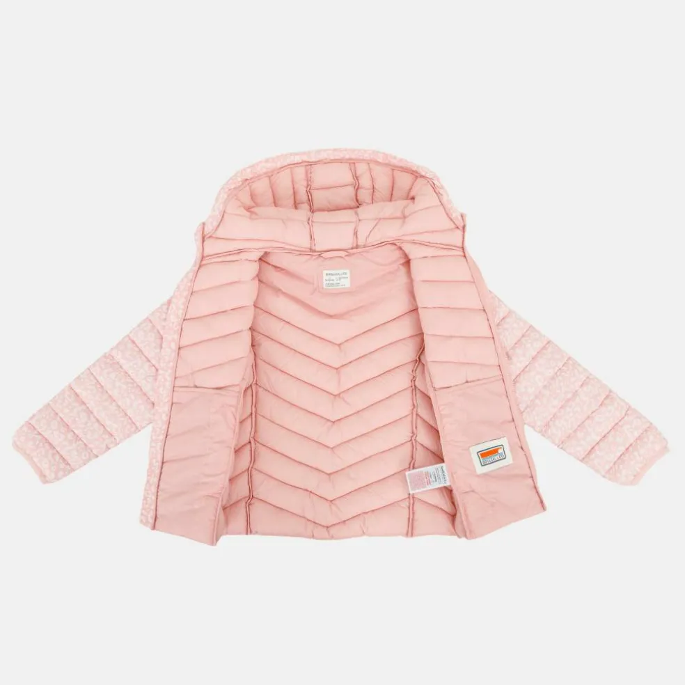 Kids' Micro Bubble Long Sleeve Short Puffer Jacket