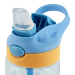 Kids' 480ml Plastic Football Water Bottle