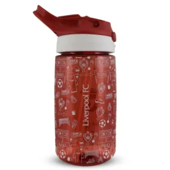 Kids' 480ml Plastic Football Water Bottle