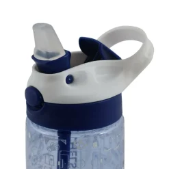 Kids' 480ml Plastic Football Water Bottle