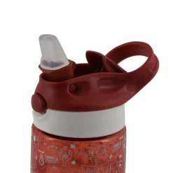Kids' 480ml Plastic Football Water Bottle
