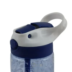 Kids' 480ml Plastic Football Water Bottle