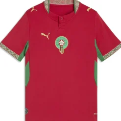 Kids Morocco Home Shirt World Cup 2026