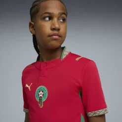 Kids Morocco Home Shirt World Cup 2026