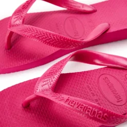 Kids' Pink Electric Flip Flops