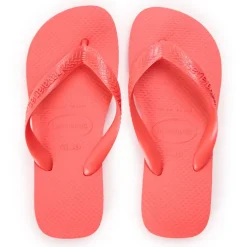 Kids' Pink Electric Flip Flops