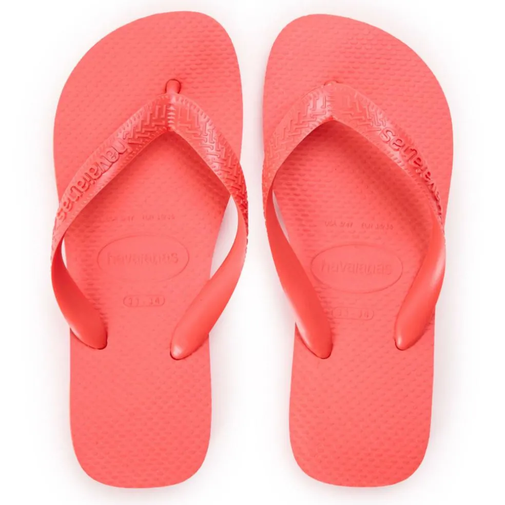 Kids' Pink Electric Flip Flops