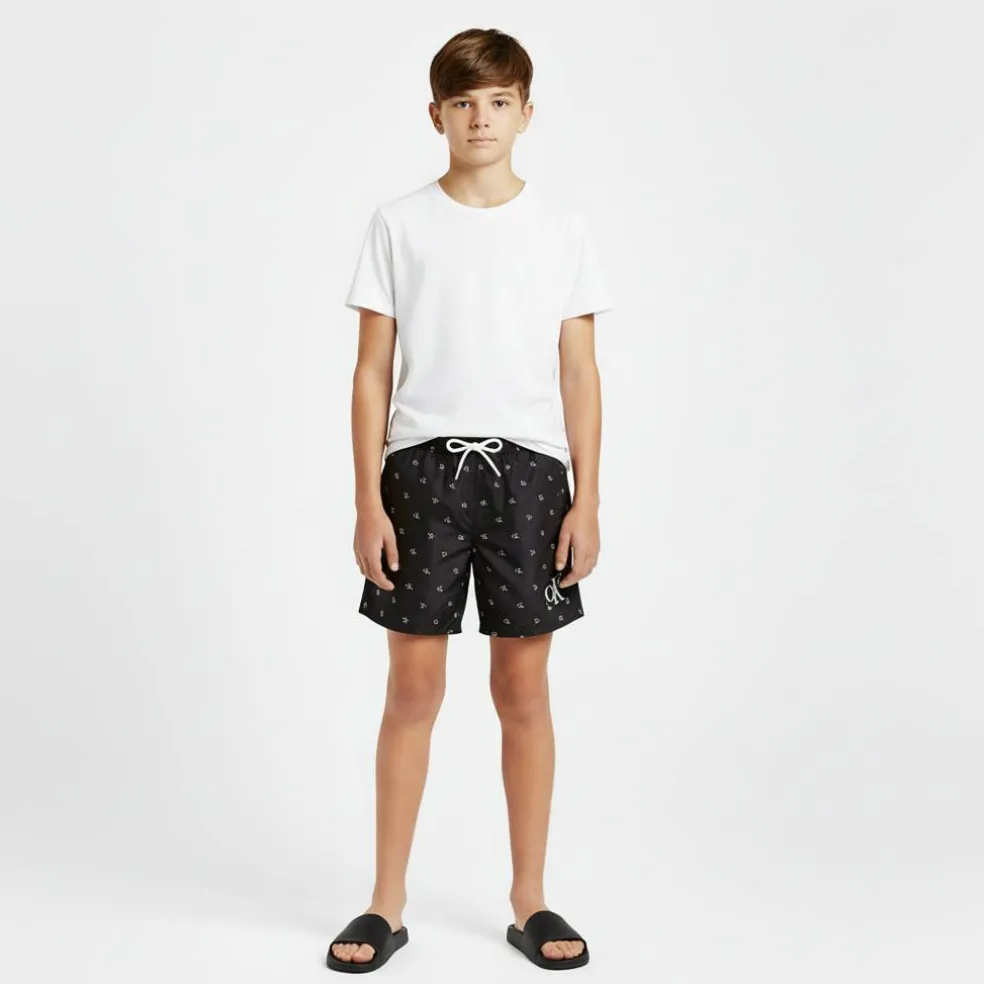 Kids' Print Swim Shorts